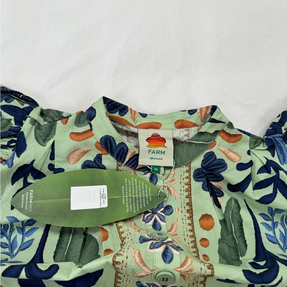 Farm Rio Ocean Tapestry Romper - Picture 3 of 3